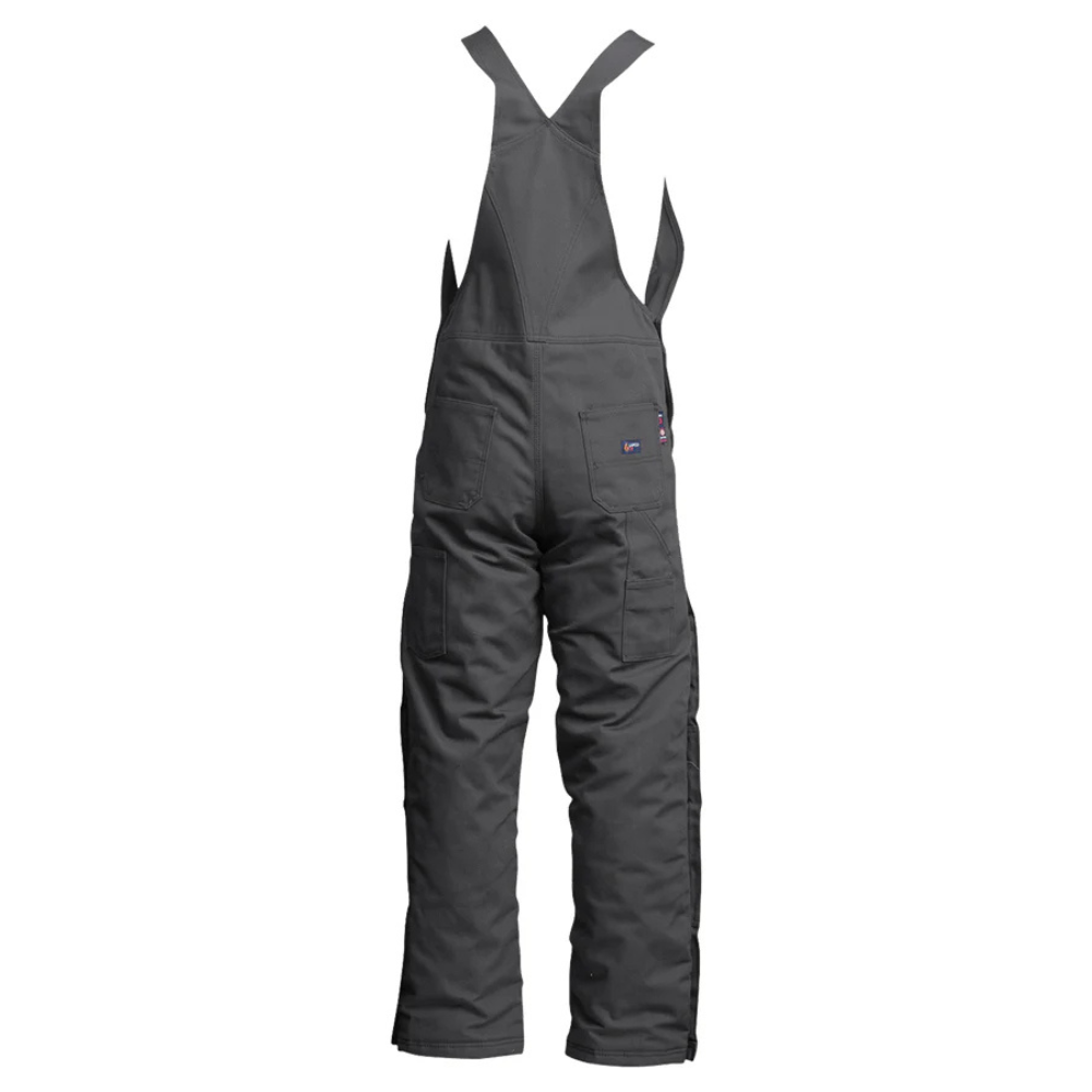 Lapco Gray 9oz. FR Insulated Bib Overalls from GME Supply